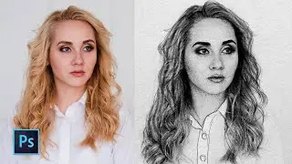 Turn Your Photo into Sketch Easily in Photoshop