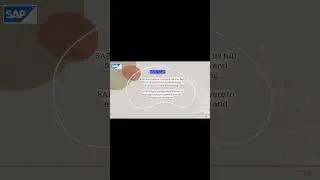 Learn SAP with these short video 