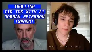 Trolling TikTok With AI Jordan Peterson | Elliott Earls