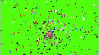 Confetti Explodes #viral #explore #explodes #video #greenscreen #shorts #short #shortvideo #anime