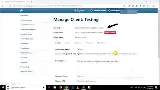 How to Get Instagram Client ID and Client Secret