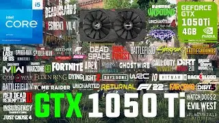 GTX 1050 Ti Test in 50 Games in 2023