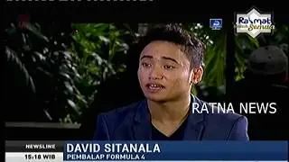 Inilah David sitanala pemuda maluku pembalap F4, baru  balapan langsung naik podium