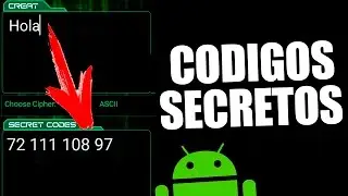 Como CREAR CODIGOS SECRETOS En Android - Fácil y Rápido | Deriam Ladines