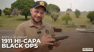 Review Completo: Pistola de Airsoft Rossi 1911 Hi-Capa Black Ops GBB 6MM