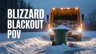POV: Behind The Wheel During A Snow Storm | Republic Services