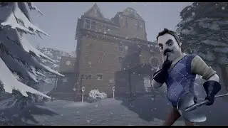 Red Moon [FULL WALKTHROUGH] | Hello Neighbor Mod