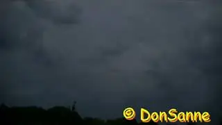 Toenemende kans op onweer in vogelvlucht middels een time-lapse