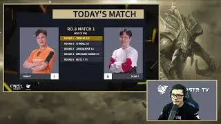 STARCRAFT CNSL 7: Cuartos: Bo5: Scan vs Ruin - Round 1 y 2