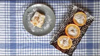 BİSKÜVİLİ PORTAKAL SUYU MUHALLEBİSİ #PORTAKALÇANAĞINDA#MUHALLEBİ (ORANGE PUDDING WITH BISCUIT)
