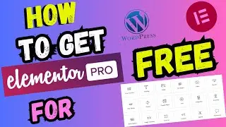 How to get ElementorPro plugin in 2024 for FREE.