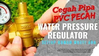 What is a Water Pressure Regulator Water Reducing Valve?