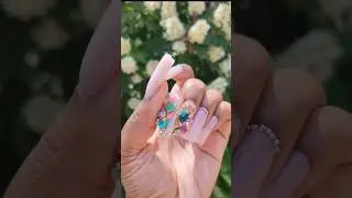 Would you wear these Secret Door Nails?🚪💅🏾
