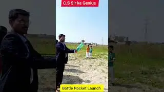 Science Experiments Bottle rocket Experiments #trending #shorts #science