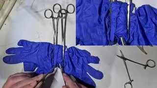 End-to-end bowel anastomosis 2024, extended, 1-glove version