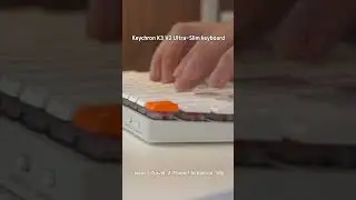 Work+Vacation with 2 keyboards│Keychron K3 V2 Ultra-Slim keyboard