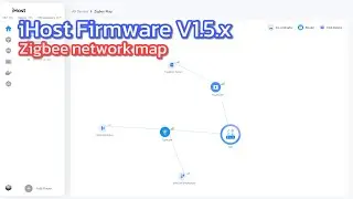 iHost Firmware v.1.5.x zigbee network map 🤩