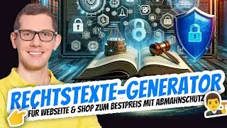 Die besten Rechtstexte für Webseite & Shop zum Bestpreis ⭐  Abmahnschutz 👨‍⚖️ AGB, Datenschutz etc.
