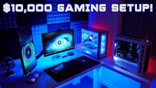 My ULTIMATE $10,000 Streaming  Gaming Setup 2021 (Ad)