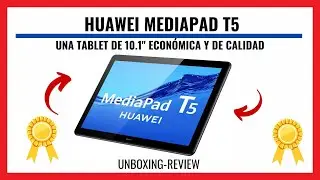🥇 🟢 𝗛𝗨𝗔𝗪𝗘𝗜 𝗠𝗲𝗱𝗶𝗮𝗽𝗮𝗱 𝗧𝟱- Tablet de 10.1