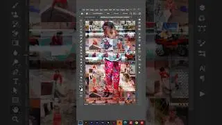 How to create Mosaic effect in Photoshop