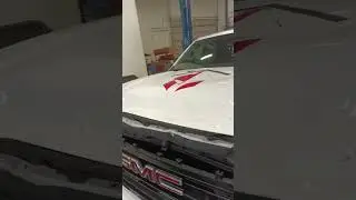 Заехал не туда... Передок в Смятку. Канада, Кузовной ремонт.
