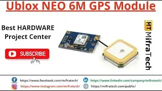 Ublox NEO 6M GPS Module - Mifratech