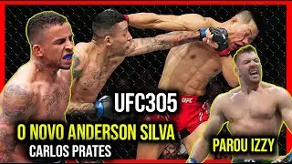 URGENTE 🚨 CARLOS PRATES DA SHOW NOCAUTEIA-ADESANYA PERDE E FIM ESTÁ PROXIMO