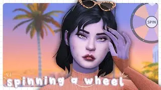 SPINNING A WHEEL CHALLENGE 🎲 | Los Sims 4 Crear Un Sim