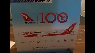 InFlight200 Qantas '100th Anniversary' Special Livery'  Unboxing And Review