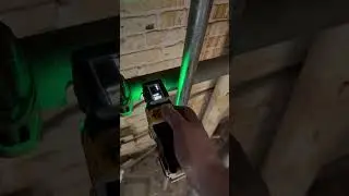 View your tape measure and whatever your aligning to in total darkness with the T1 Tomahawk