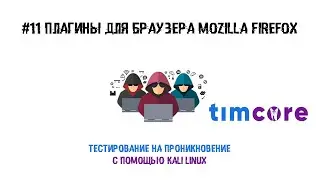 #11 Пентест с помощью Kali Linux. Плагины для браузера Mozilla Firefox.