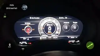 Audi RS3 2018 0 100 km/h Unitronic Stage 3 Launch Control Dragy