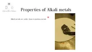 Comparing alkali and transition metals (KS3 and GCSE chemistry)