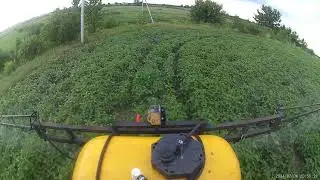 Як ми під сою вносили мікродобриво Оракул мульті комплекс Т - 25 Оприсковач 400 л