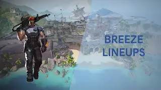 EASY BRIMSTONE LINEUPS ON BREEZE MAP -VALORANT