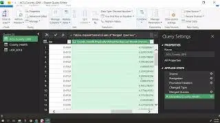 Excel: Merging Datasets with Power Queries