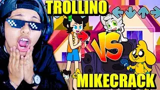 MIKECRACK VS TROLLINO | WEEK 1 on FRIDAY NIGHT FUNKIN' | The best MUSIC game 🎤🎵 | Pathofail