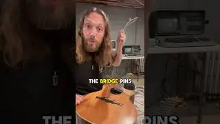 How to change your strings (the correct way) #guitar #guitarist #acousticguitar