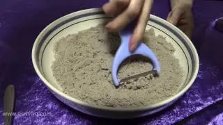 ASMR: 10 Minutes of Kinetic Sand (Scraping Kinetic Sand)