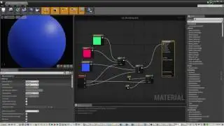 Waterfall Material's Vertex Color Method