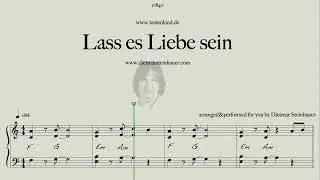 Lass es Liebe sein  -  Rosenstolz
