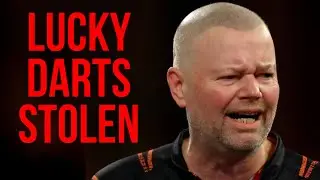 Raymond van Barneveld's LUCKY DARTS STOLEN From Stage