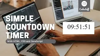 How to make a Countdown Timer with HTML, CSS and JavaScript
