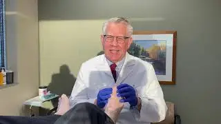 Dr. Lloyd Trims a Callous and Talks About Podiatry Services