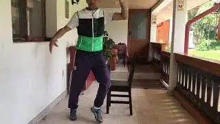 Sport acasă cu ajutorul unui scaun - Take on me