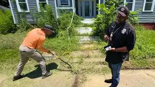 CODE ENFORCEMENT SHOWED UP during my WORST YARD YET