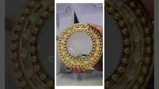 Mira que fácil, con cartón y manguera Espejo Elegante #diy #espejo #homedecor #tips
