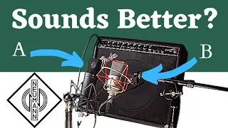 TLM 103 vs U87 Electric Guitar Amp Blind Test