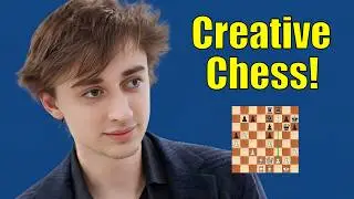 Dubov's Dangerous Game Against Sindarov | Chess.com Open